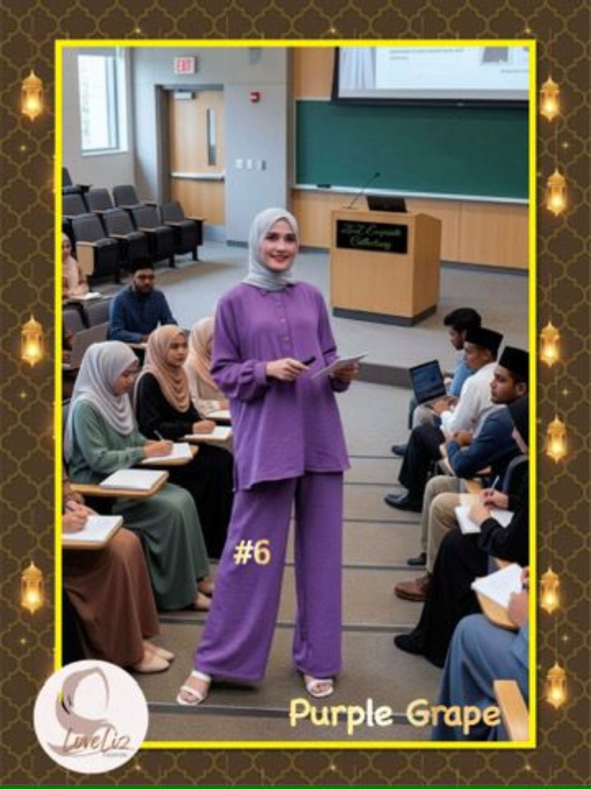 Chey Crepe Pants Suits (PANTS_0426/007) (#P15H)