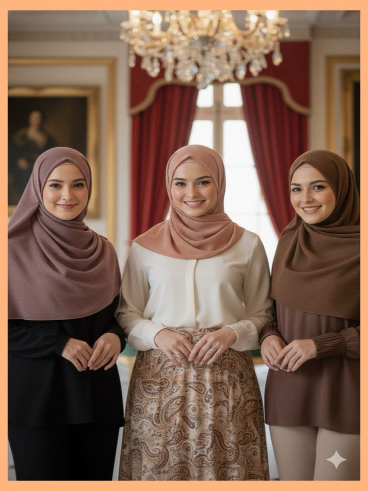 Shawl Chiffon Checked with Glitters (SHL_0326/030)