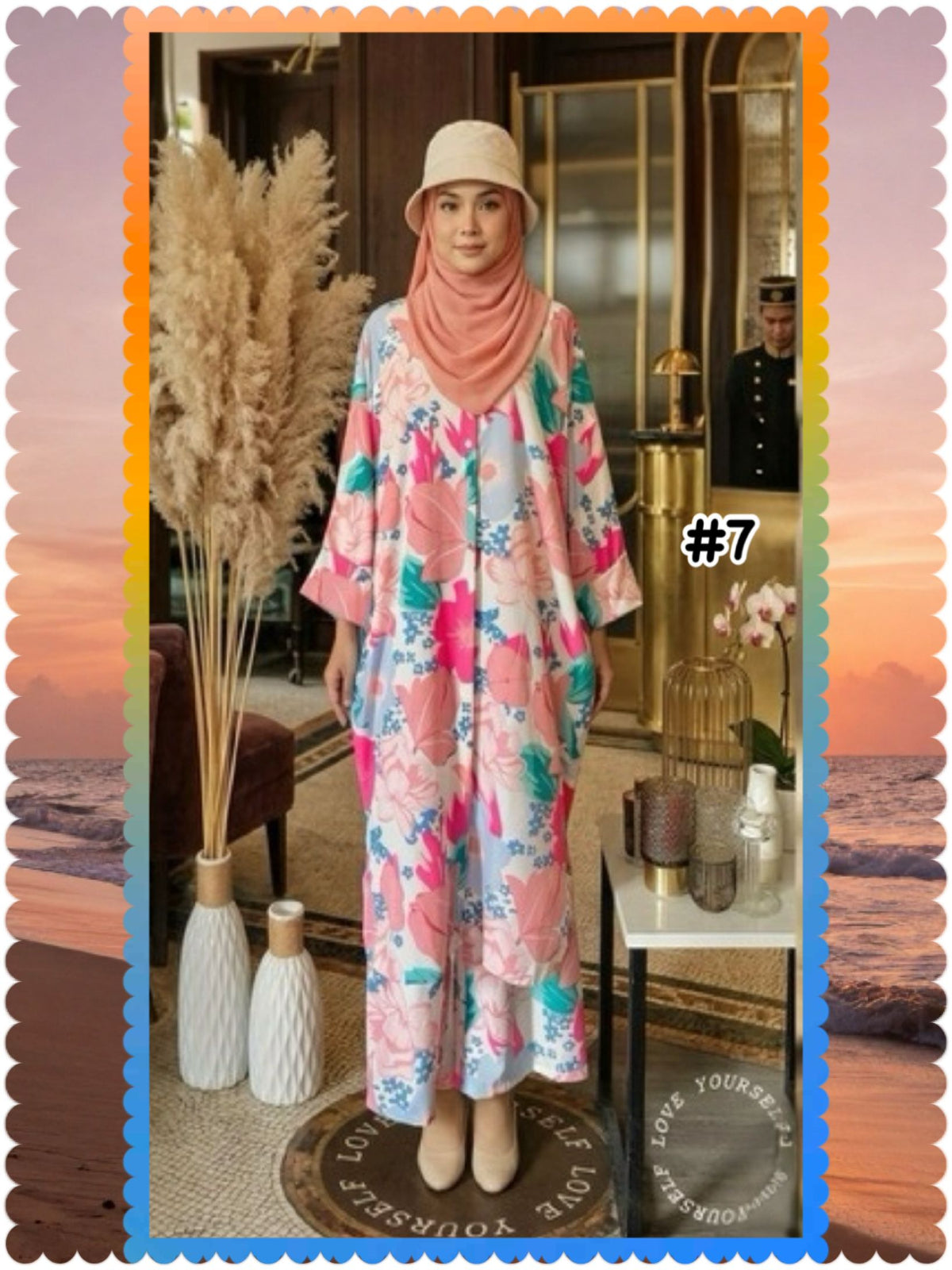 Pants Suits Tiger/ Floral Vietnamese Printed (PANTS_0526/021) (#D72KNG)