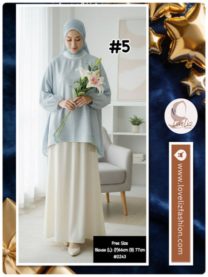 Top Modern Blouse (BLS_0126/002) (#T2243/2272/1256/1171KNW)