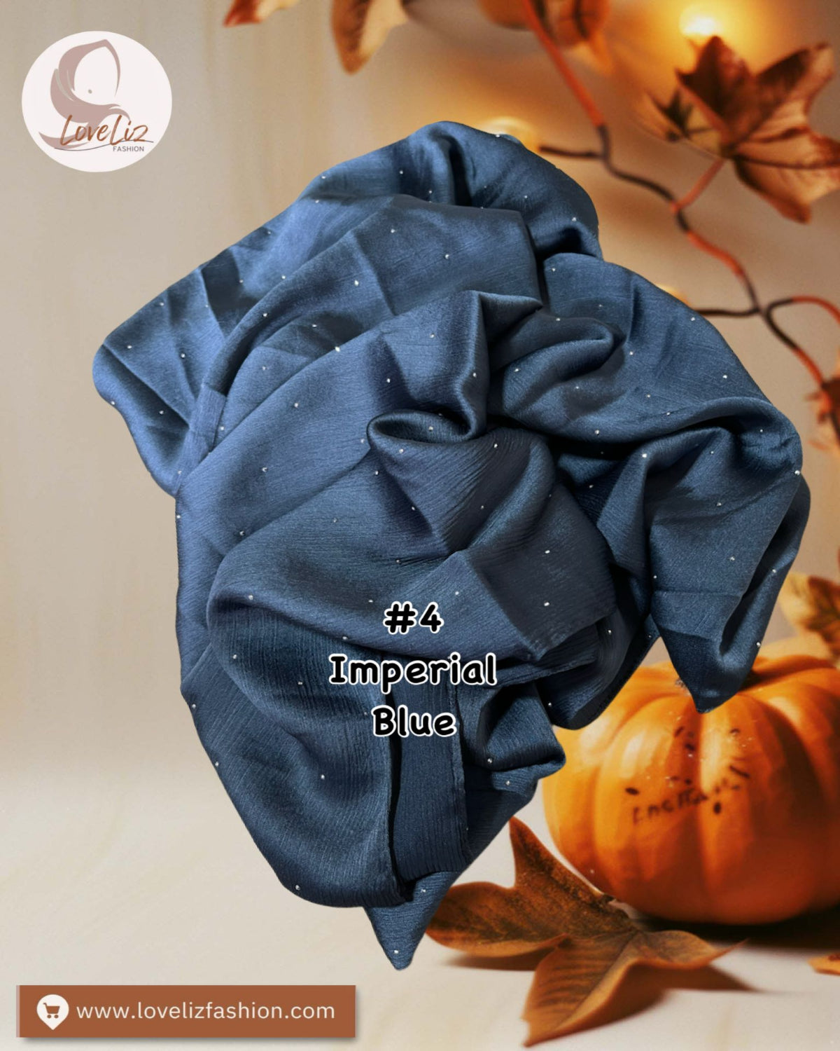 Shawl Satin Muna Diamonds (SHWL- 1065) (#ZSKN7)