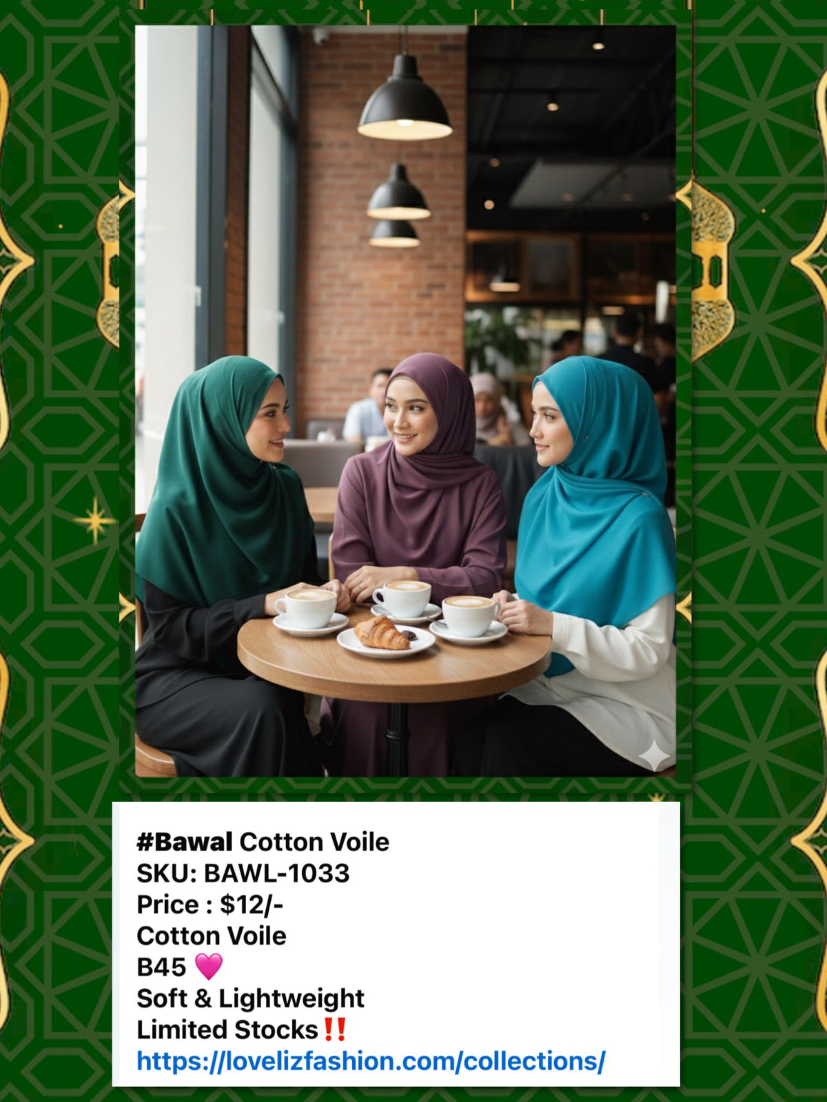 Bawal Cotton Voile (BAWL- 1033) (#MM)