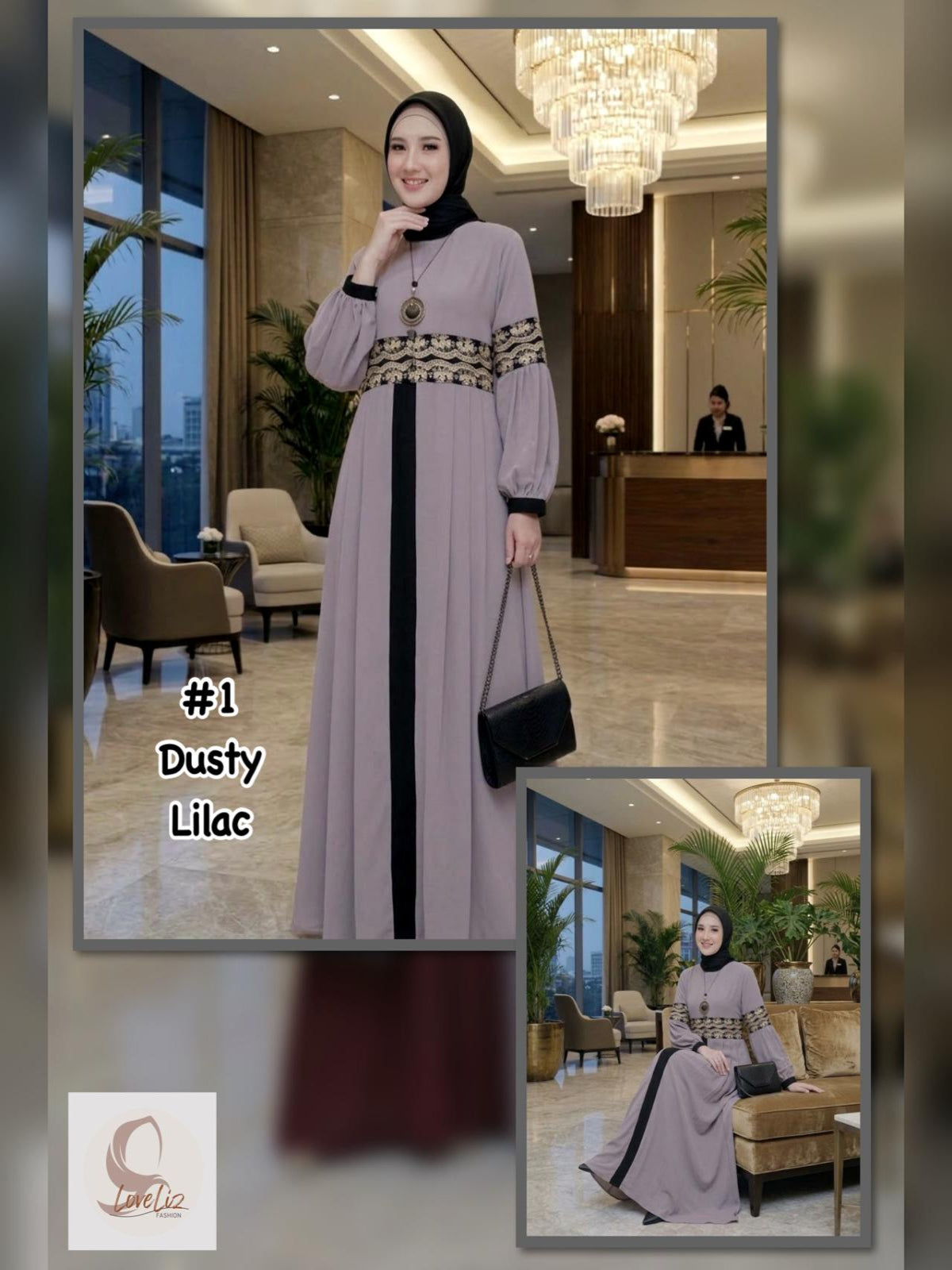 Rafna Dress (GAMIS_1026/013) (#PE)
