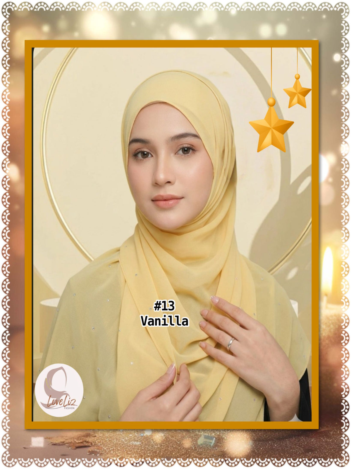 Shawl Chiffon Diamante (SHL_0326/045)