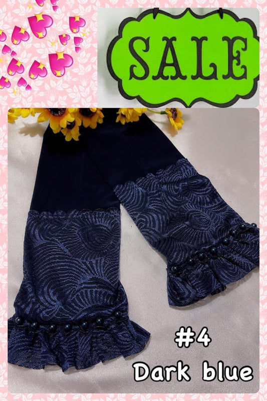 Lace Handsocks with Pearls # 4