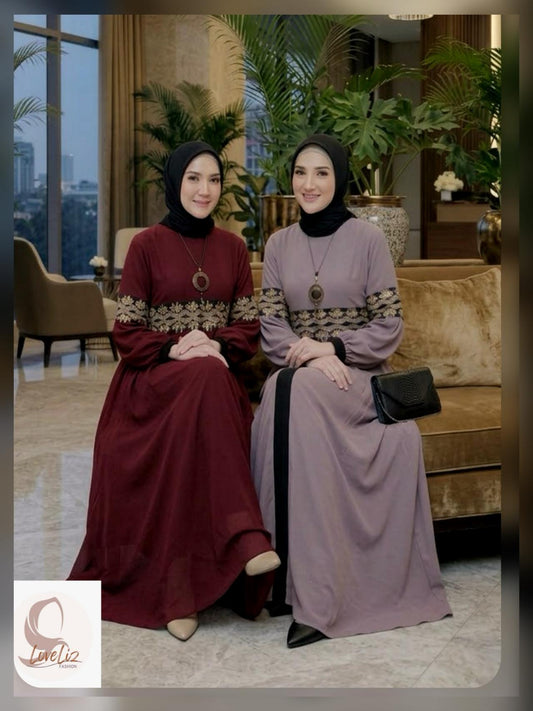 Rafna Dress (GAMIS_1026/013) (#PE)