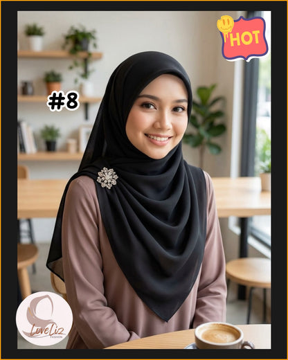 Assorted Shawl Collections (CSL_1026/002) (🔥3 pcs for $10/-🔥)