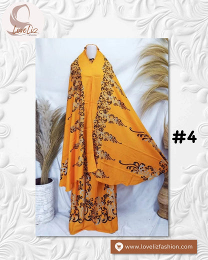 Telekung Tulip & Assorted Designs (TLKG- 1021)