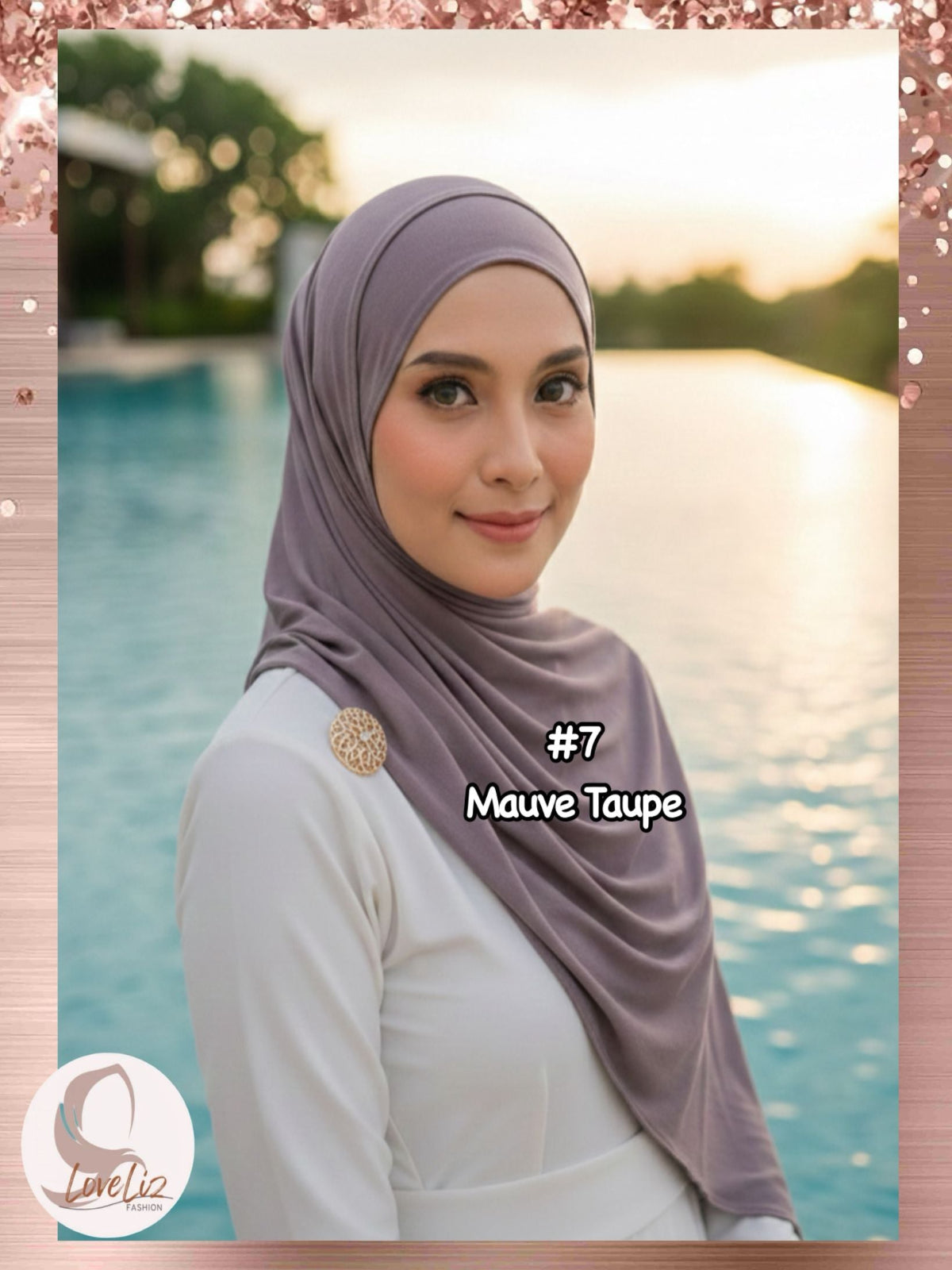 Instant Shawl Jersey Inner Neck (ISHL_0126/001) (#MM)