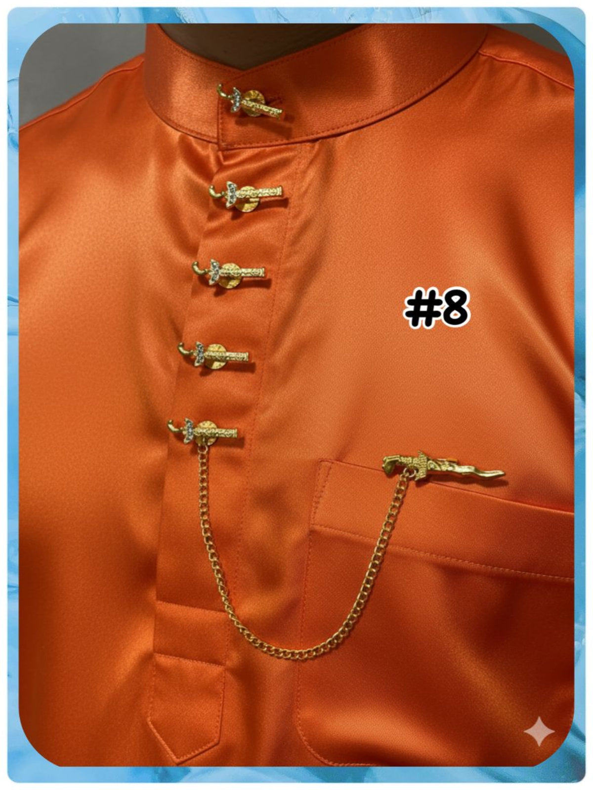 Men's Butang Baju Kurung (ASR_0126/005) (#KNWLL)