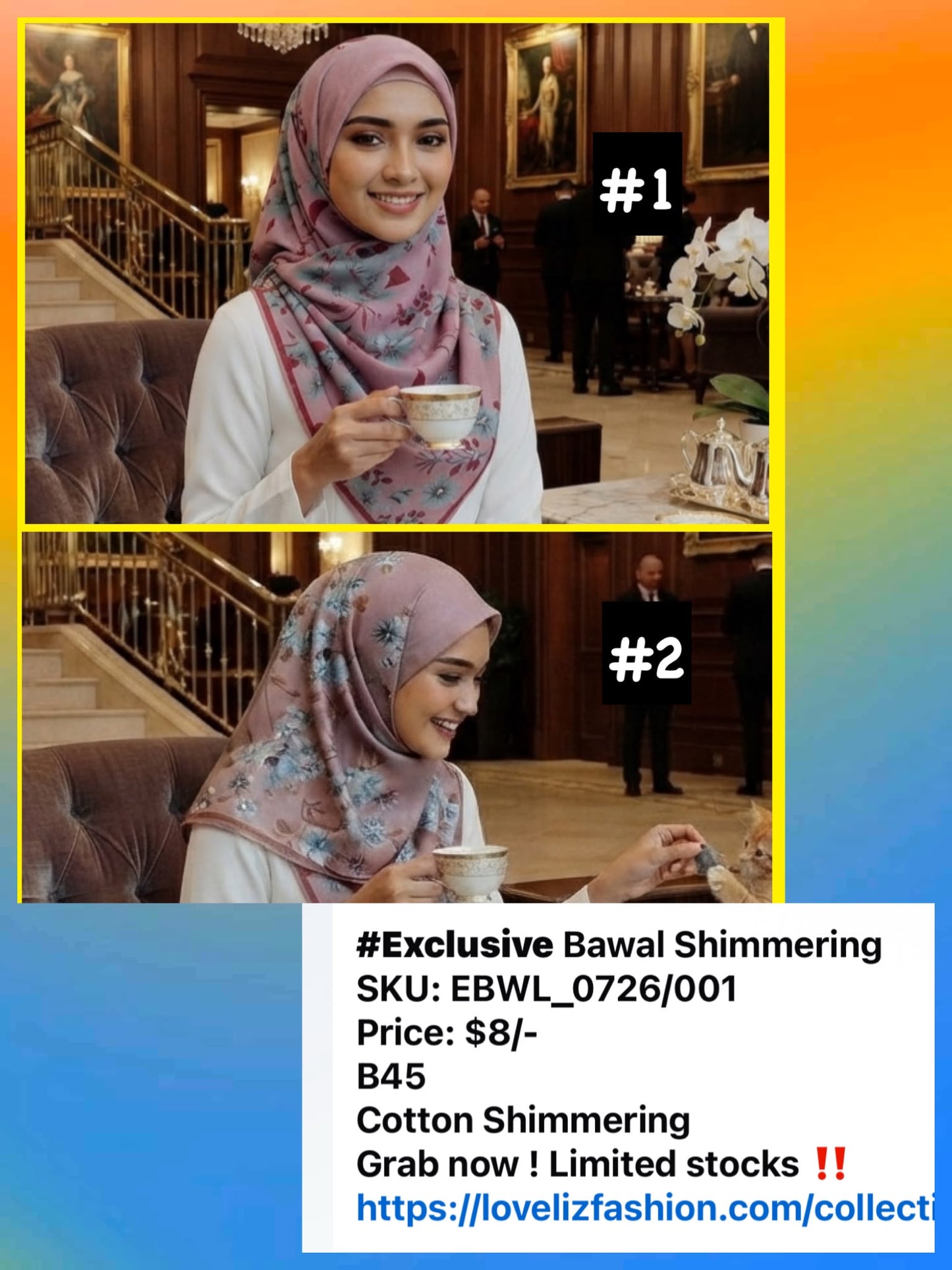 Exclusive Bawal Shimmering (EBAWL- 1001)