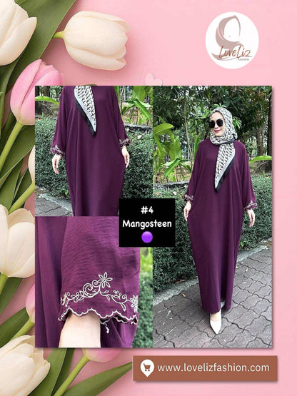 Long Dress Hand Embroidery (LDR_0326/011) (#P94KNG)