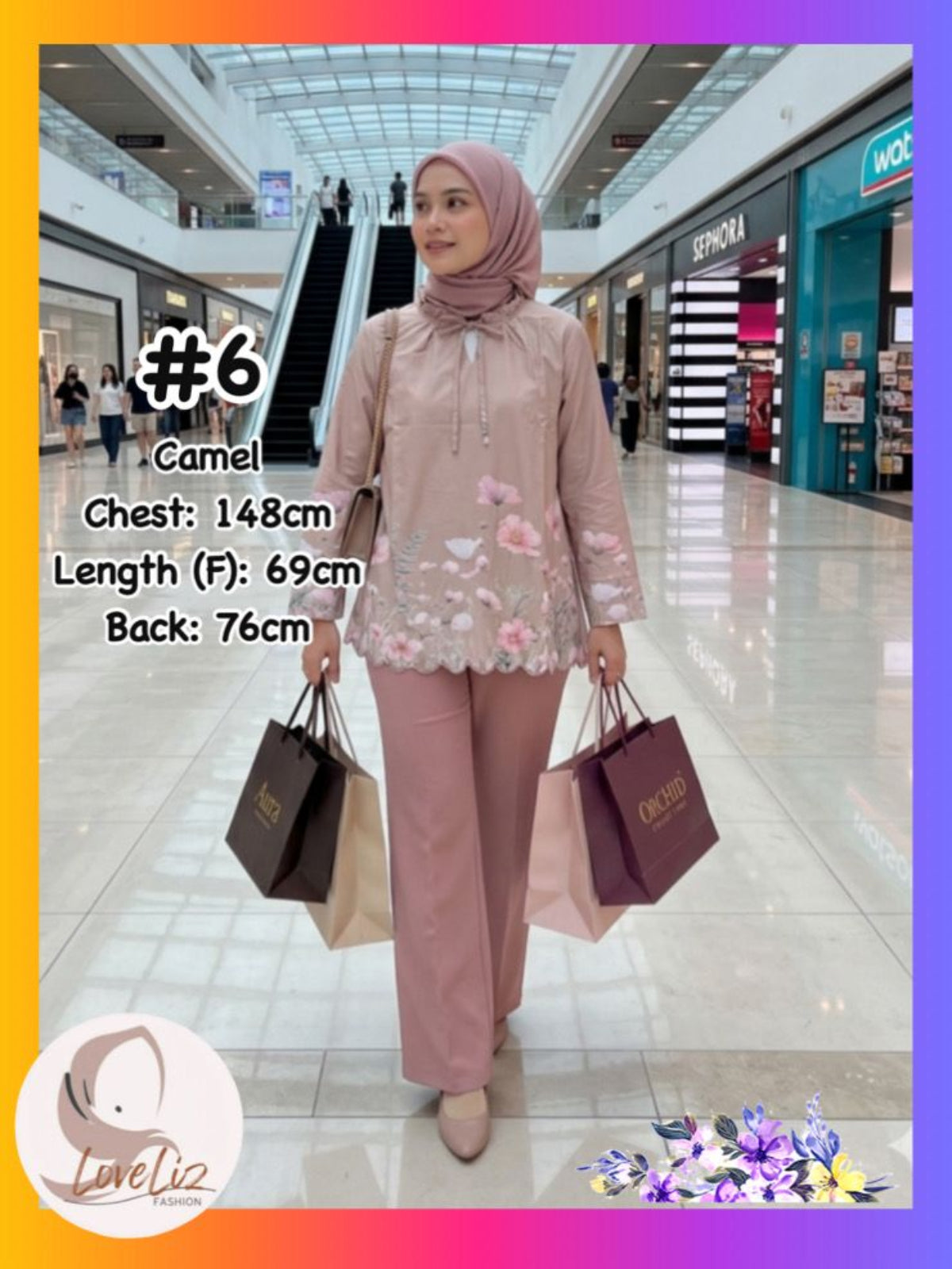 Top Modern Blouse (BLS_0126/001) (#T1340KNW)