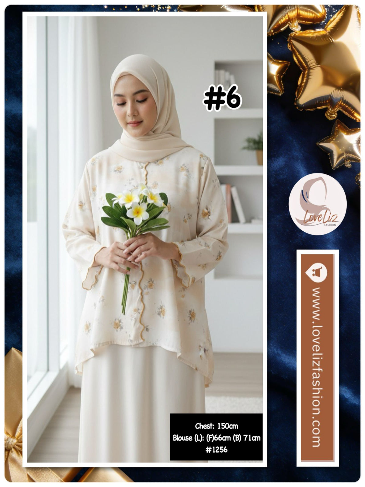 Top Modern Blouse (BLS_0126/002) (#T2243/2272/1256/1171KNW)