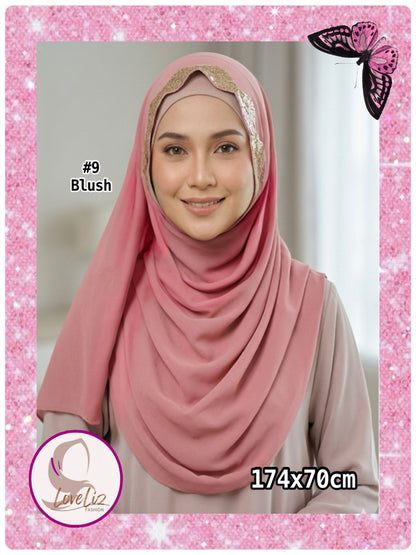 Shawl Chiffon Plain (SHL_0326/021)