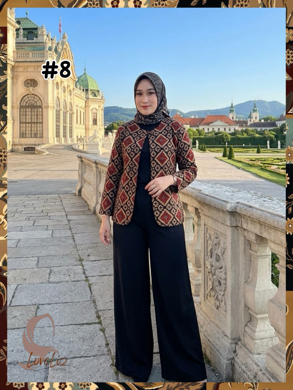 Dual-Sided Reversible Batik Blouse (BLS_1026/024) (#ANT)