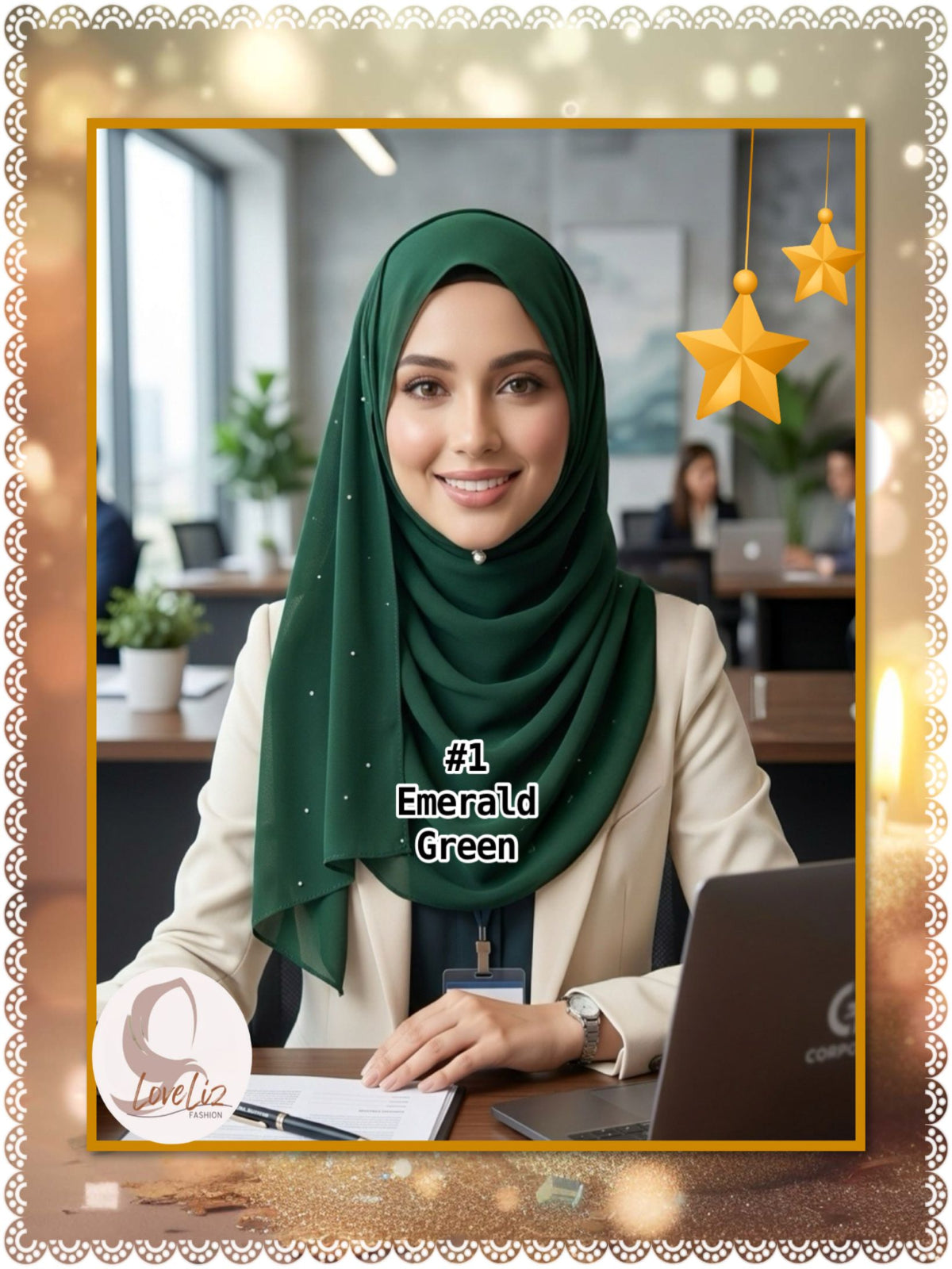 Shawl Chiffon Diamante (SHL_0326/045)