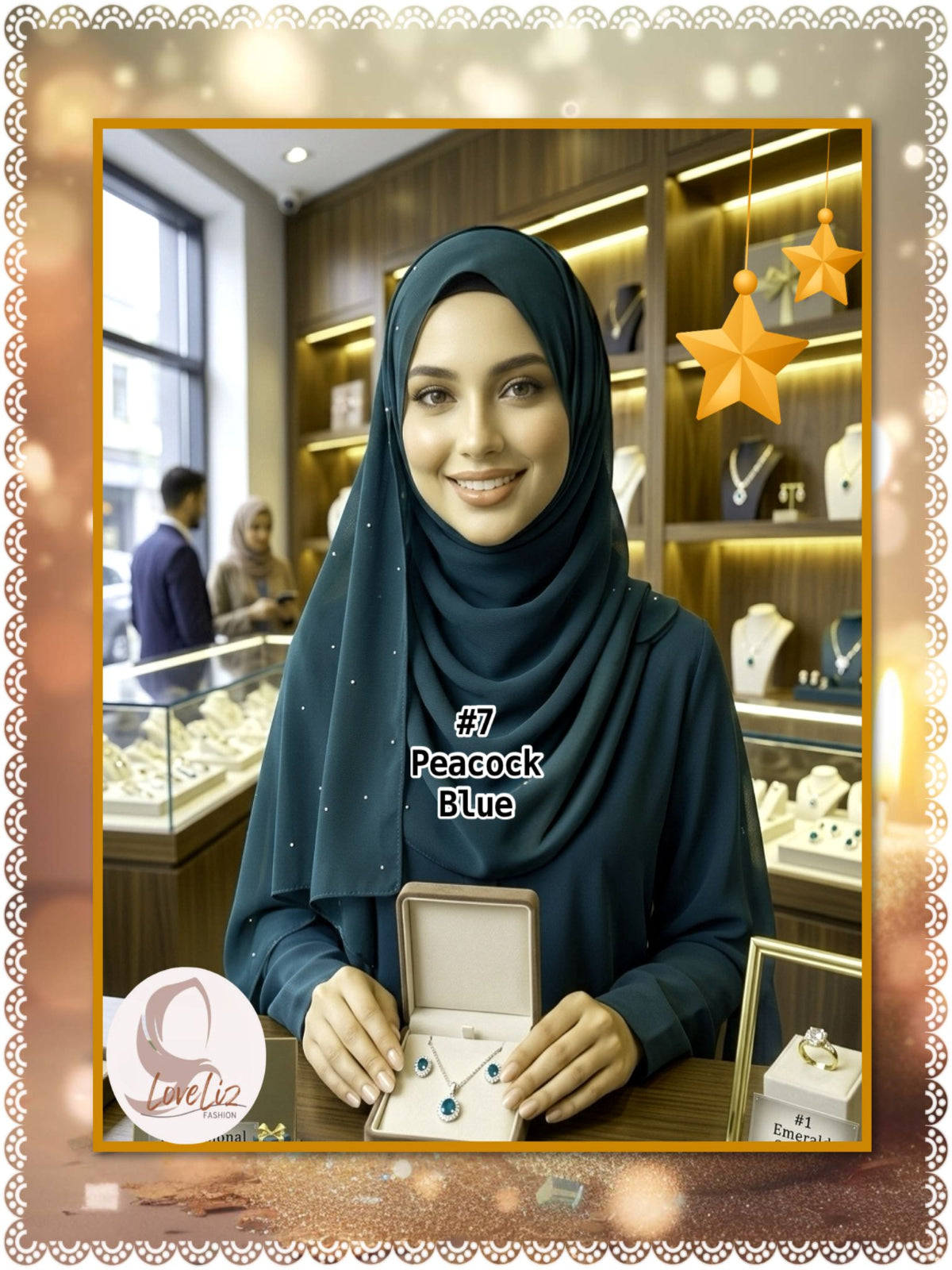 Shawl Chiffon Diamante (SHL_0326/045)
