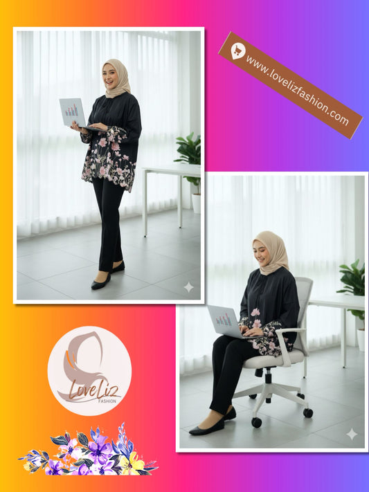 Top Modern Blouse (BLS_0126/001) (#T1340KNW)