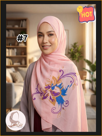 Assorted Shawl Collections (CSL_1026/002) (🔥3 pcs for $10/-🔥)