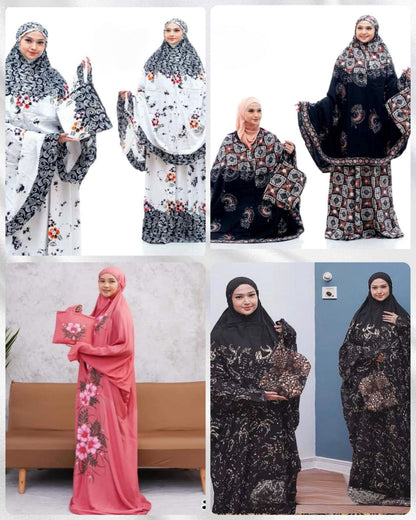 Telekung Lanjutan Mukena Batik Edition (TLKG-1007)