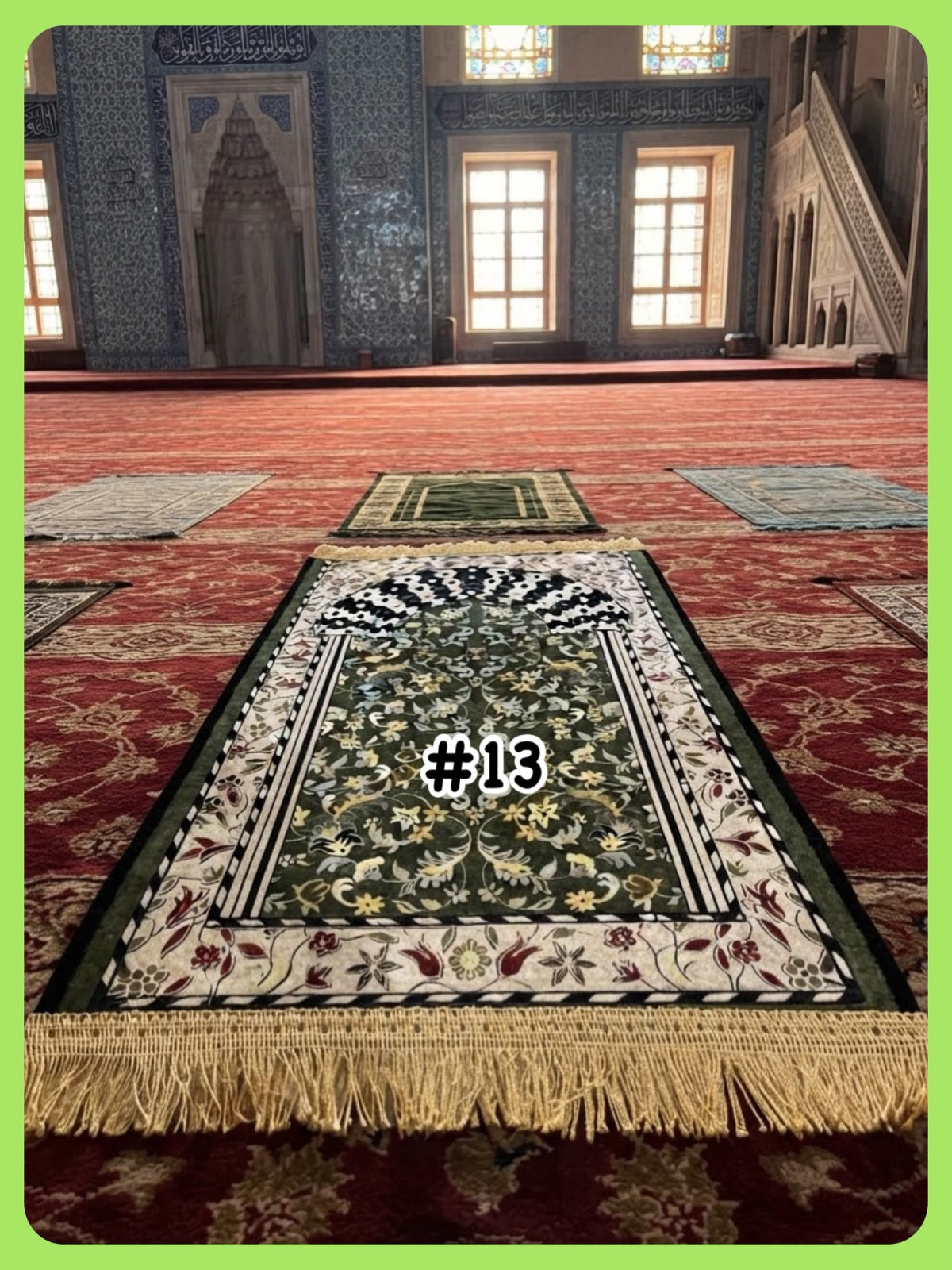 Mini Praying Mat (SJD_1026/001) (#KWC)
