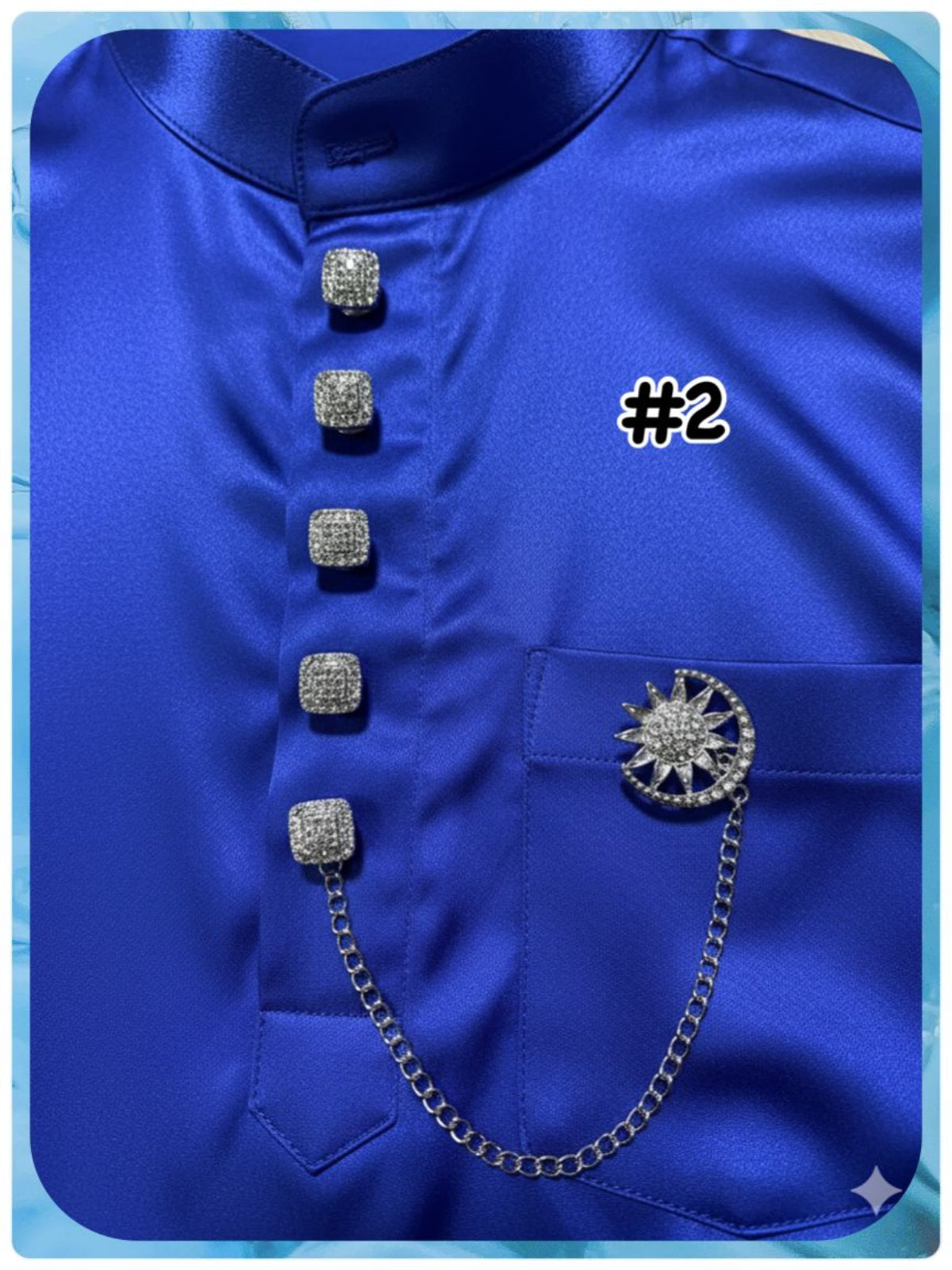 Men's Butang Baju Kurung (ASR_0126/005) (#KNWLL)