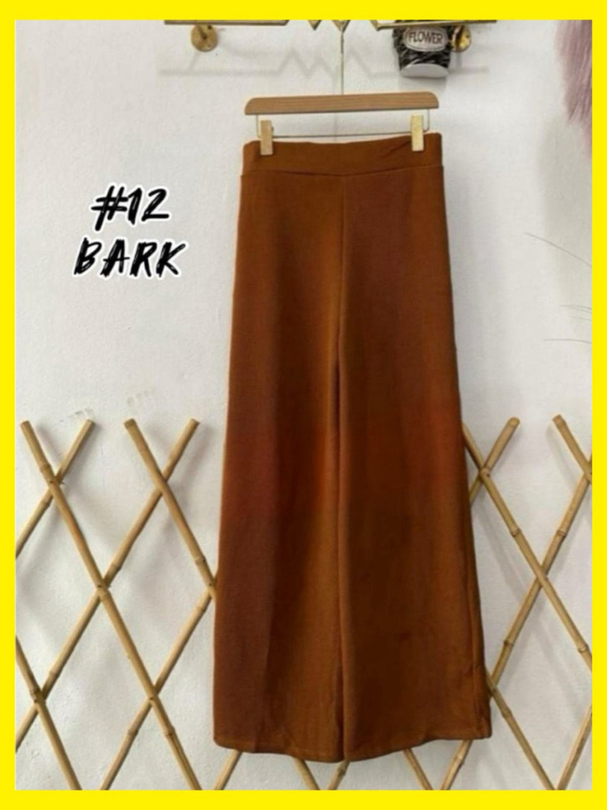 Elegant High- Waist Palazzo Pants (PLZO- 1001) (#KNG) – Ultimate Comfort and Style
