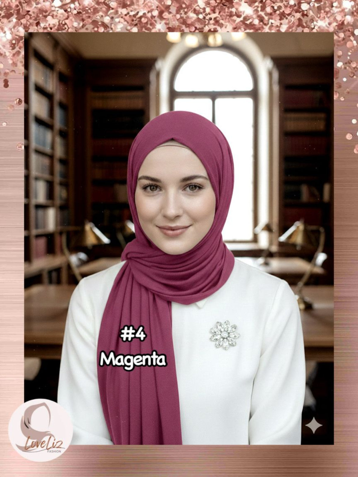 Instant Shawl Jersey Inner Neck (ISHL_0126/001) (#MM)