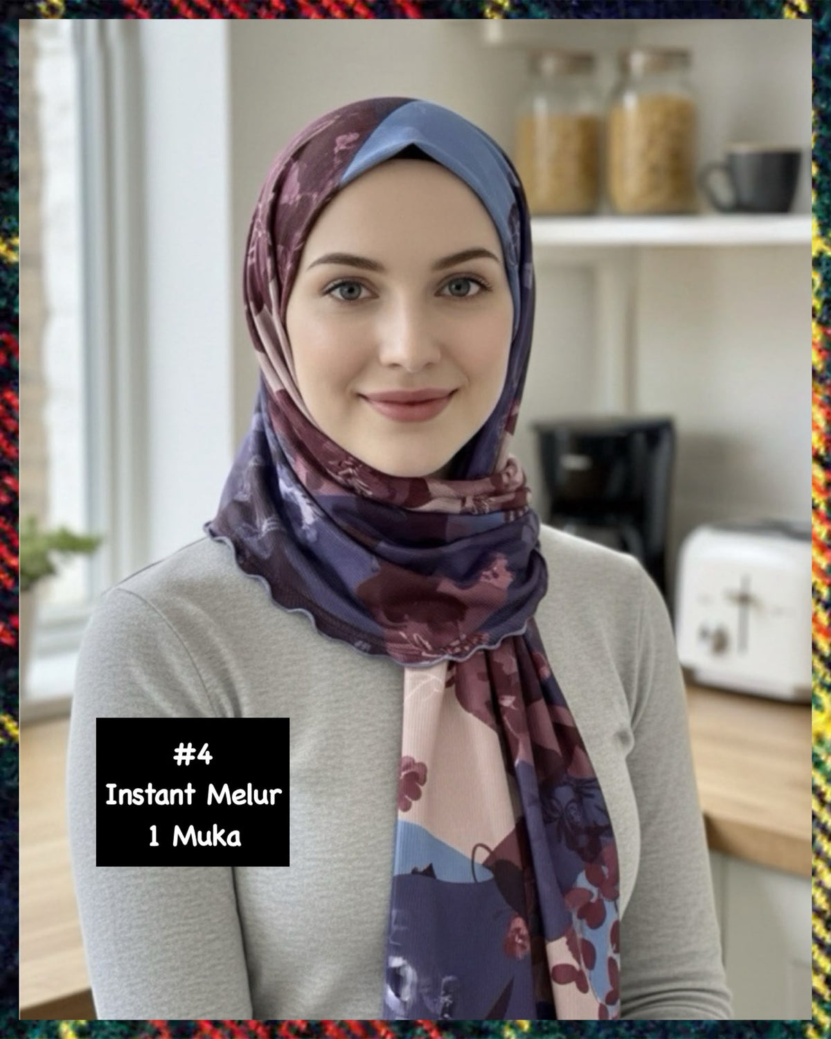 Assorted Instant Hijabs (INST/CSL_1026/003 (M)) (🔥3 pcs for $10/-🔥)