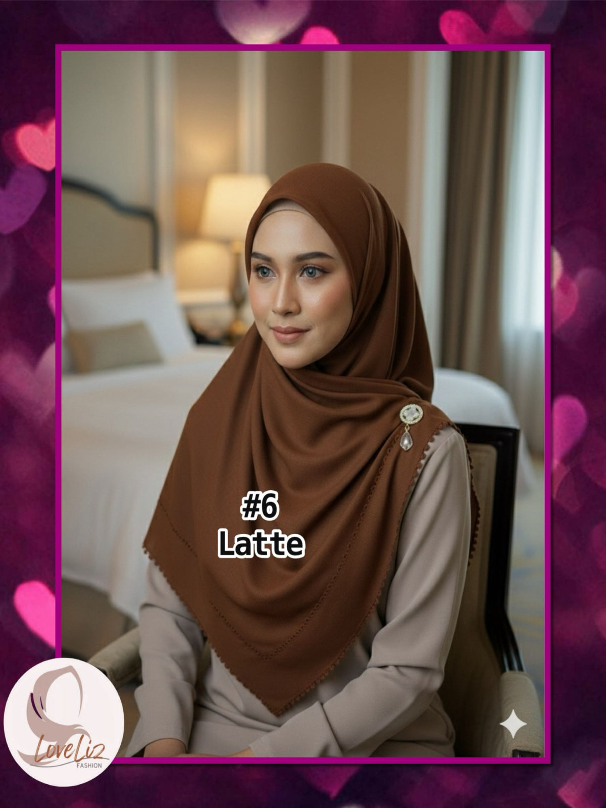 Premium Cotton Bawal with Crochet Lace & Charm (BWL_0226/002)