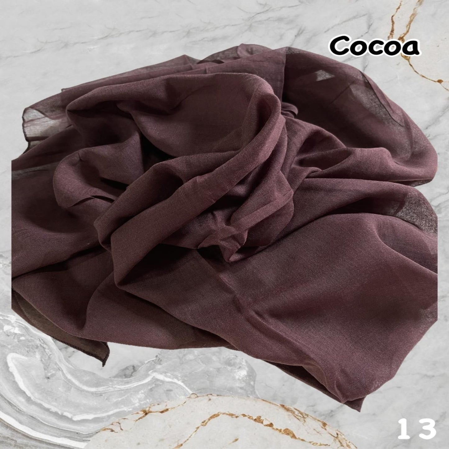 Bawal Cotton Voile (#MM) - Premium Lightweight Fabric for Effortless Muslimah Style