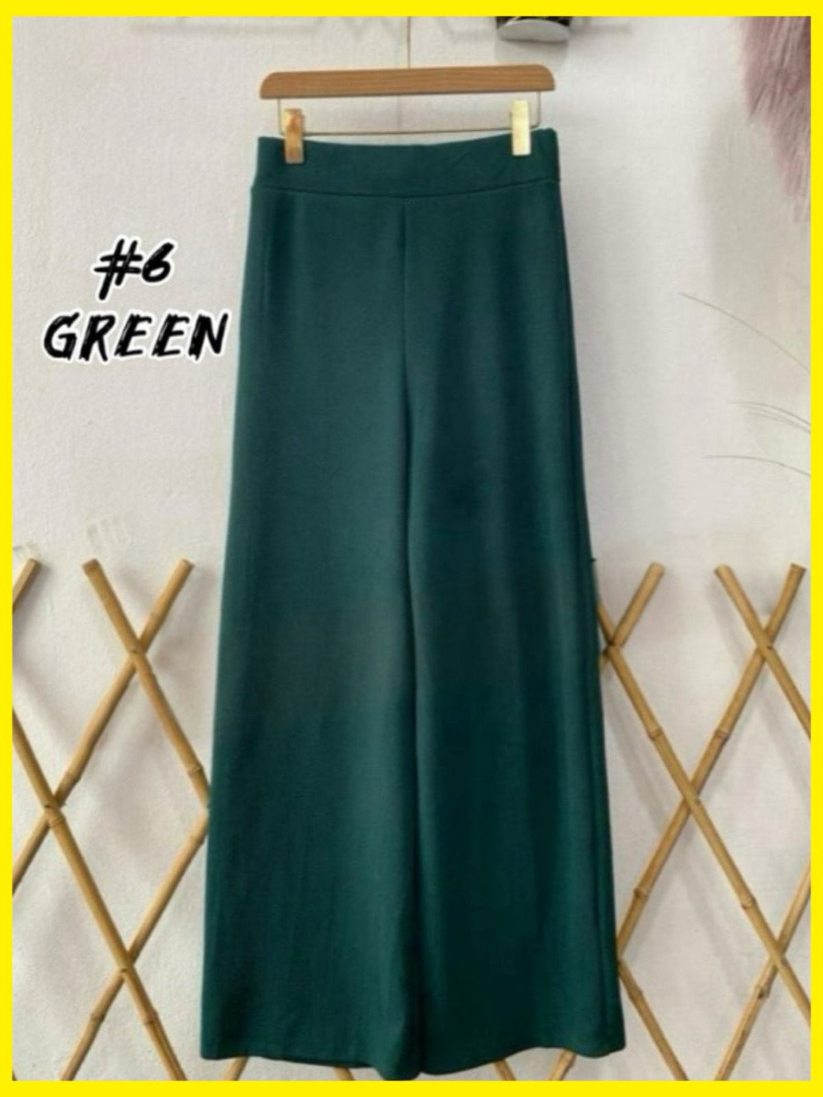 Elegant High- Waist Palazzo Pants (PLZO- 1001) (#KNG) – Ultimate Comfort and Style