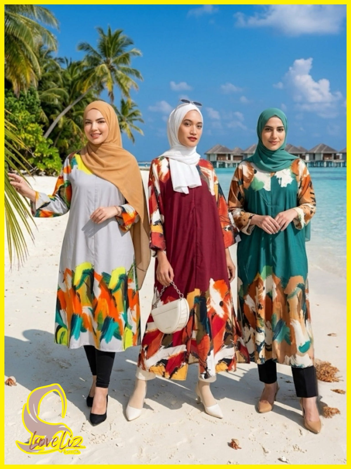 Exclusive Abstract Printed Dress (BLS_0726/002) (#230.KA)
