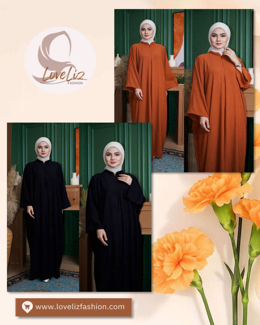 Long Dress Plain Turtleneck (LODR- 1016) (#206KNGFF)