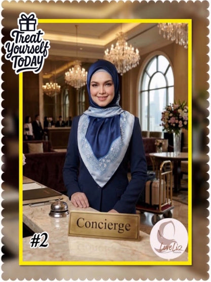 Bawal Siti Nurhaliza Signature (BWL_1026/024) (🦋 3 pcs for $30/-🦋 🔥 5 pcs for$40/-🔥)