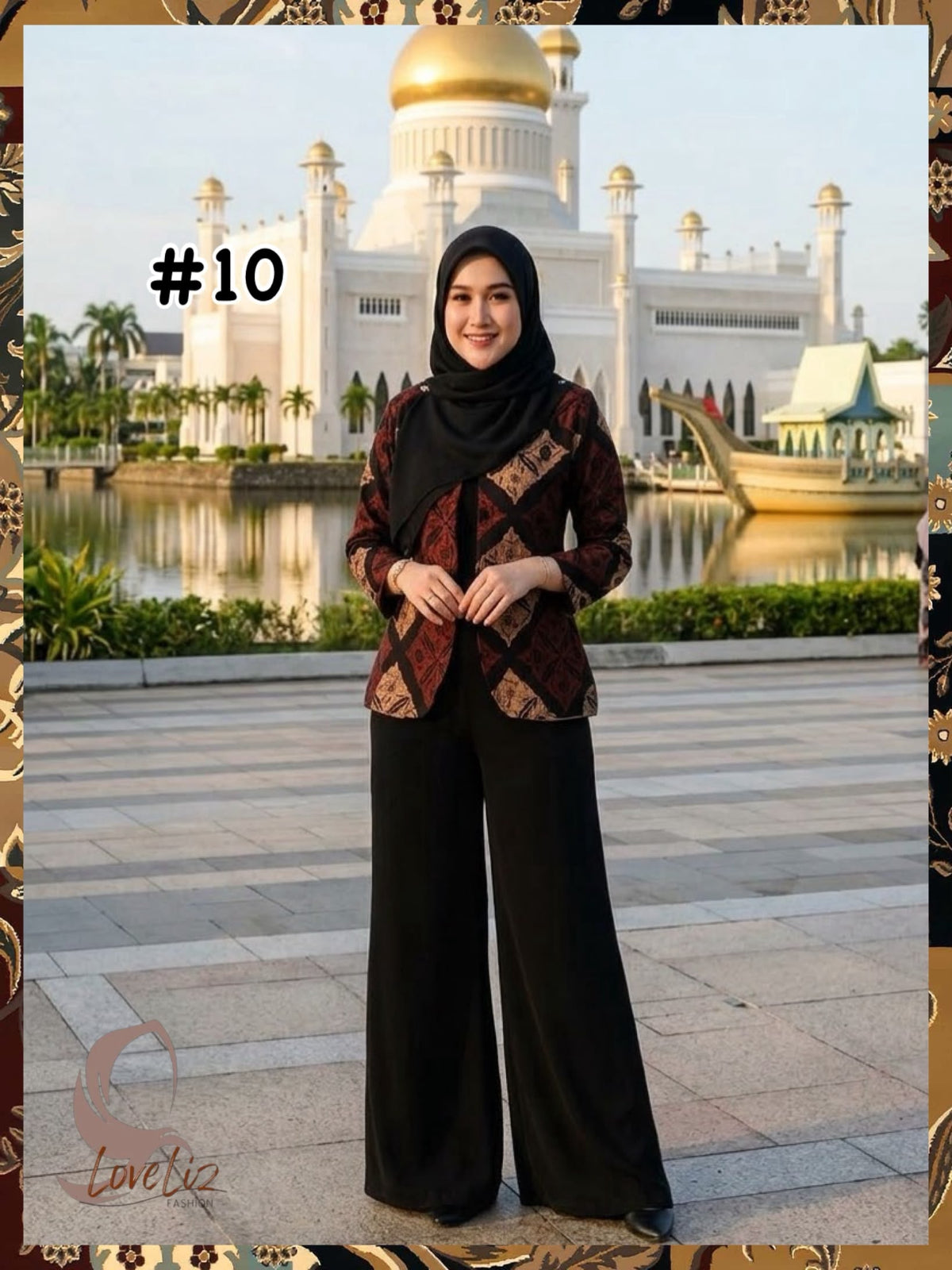 Dual-Sided Reversible Batik Blouse (BLS_1026/024) (#ANT)
