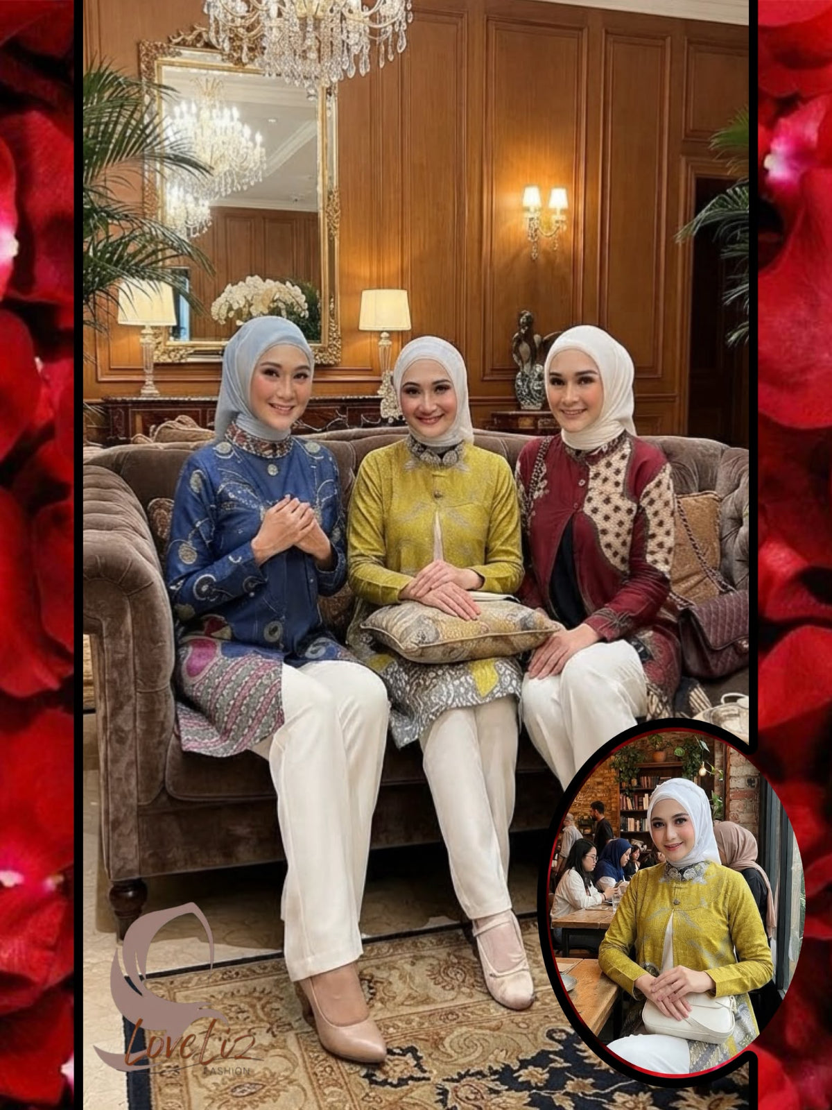 Batik Long Cardigan Styled Tunic (BADR_1026/006) (#ANIS)