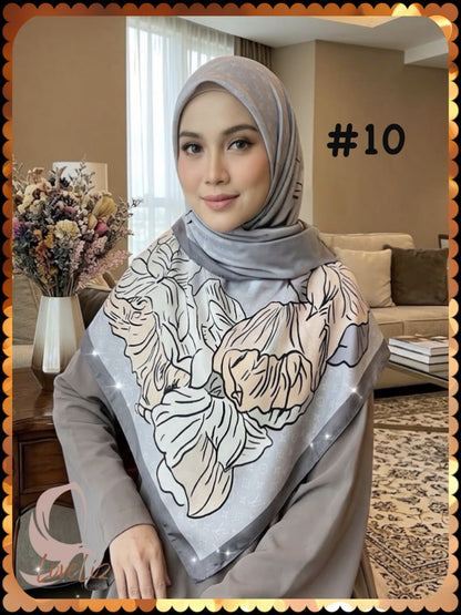 Exclusive Bawal Satin Printed (EBWL_1026/005)