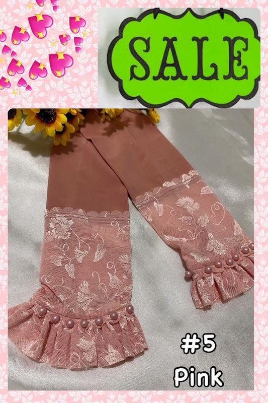 Lace Handsocks with Pearls # 5