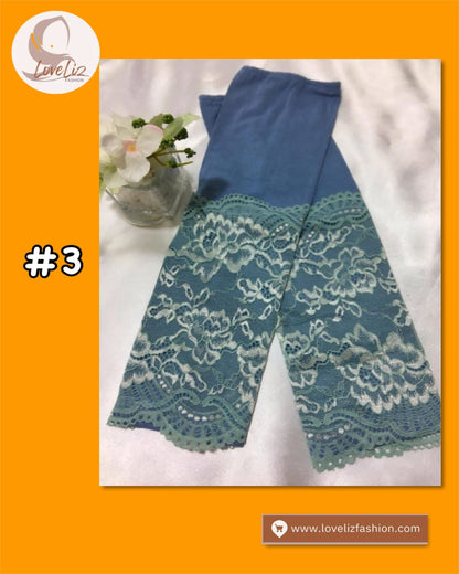 Long Cotton Lace Hand socks (HNSK- 1009)