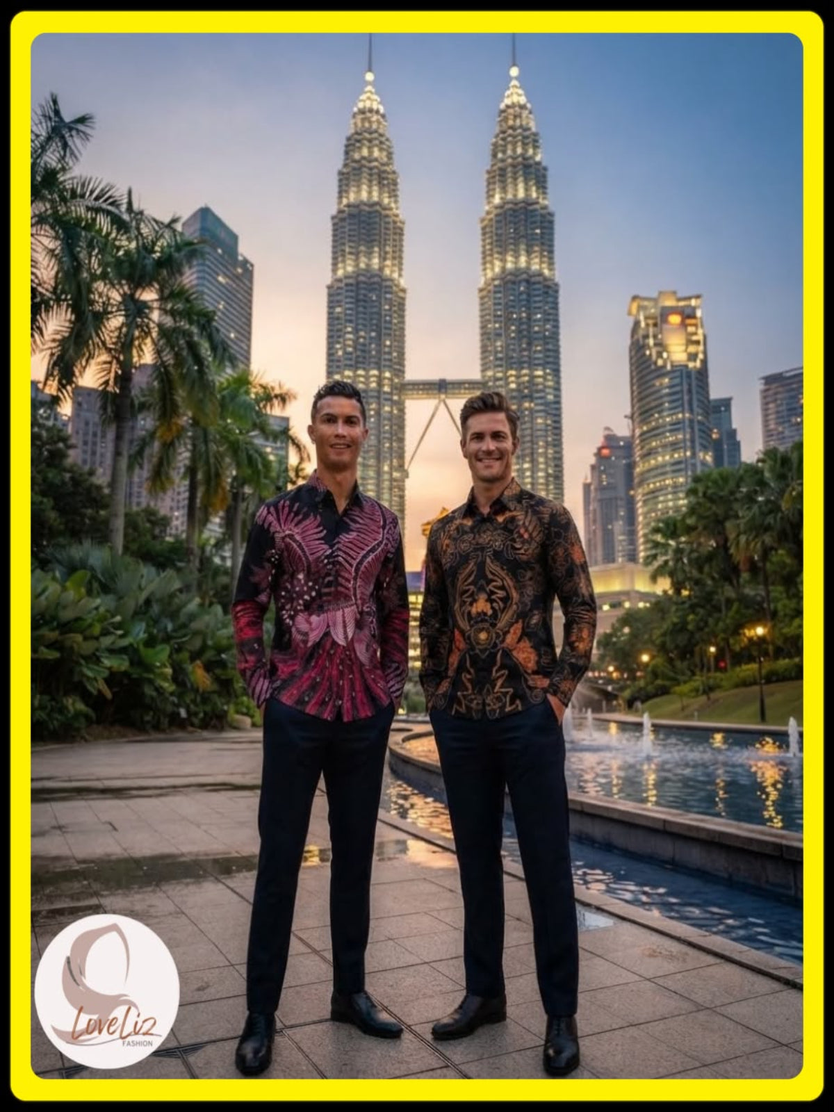 Batik Solo Long Sleeves Shirt - (BALS_0926/002) (#PE)