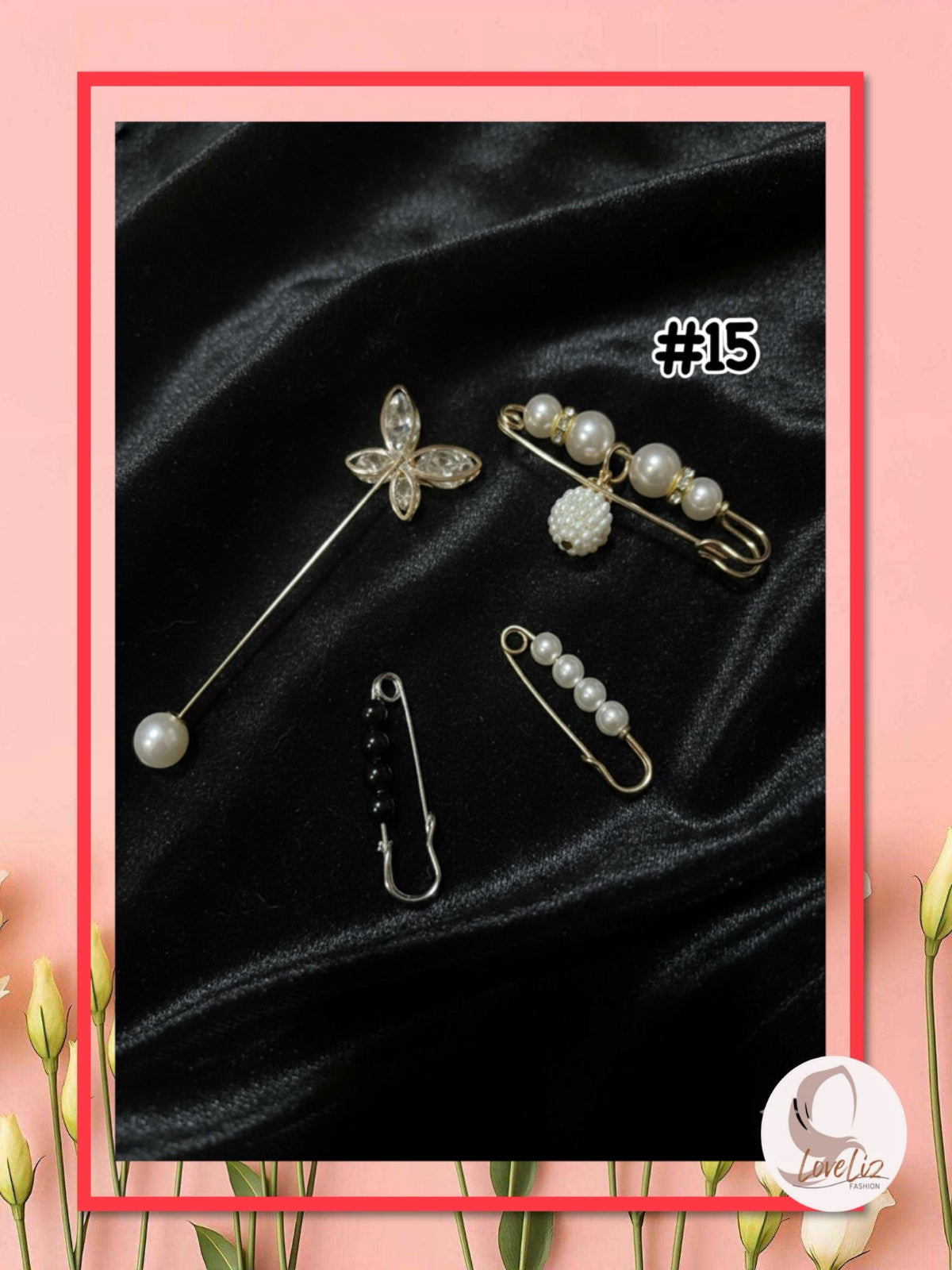 Hijab Accessories Bundle Set (ASR_0126/029)