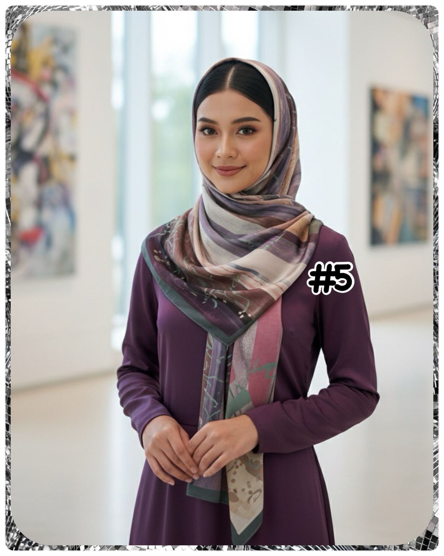 Exclusive Shawl Satin Printed (SHL_0226/047)