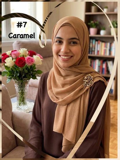 Shawl Chiffon Muna (SWL_1026/057) (#MM)