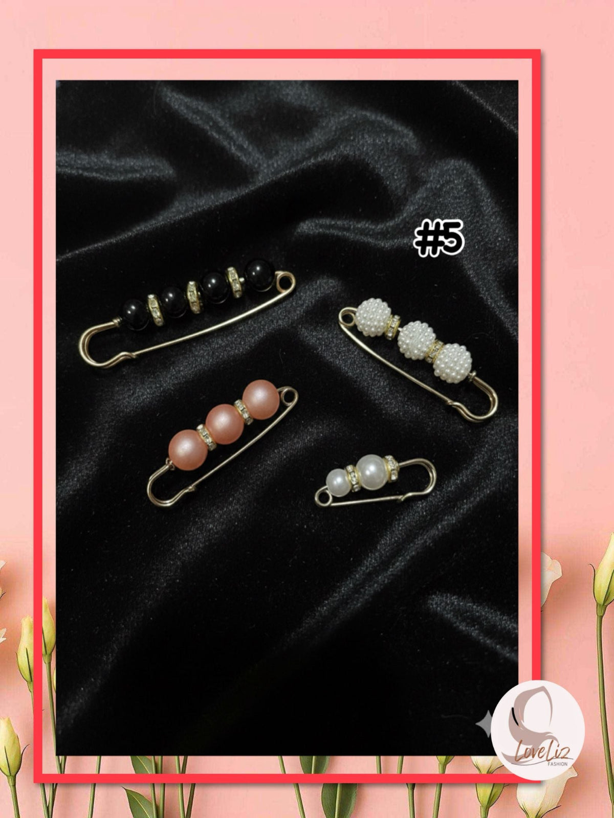 Hijab Accessories Bundle Set (ASR_0126/029)