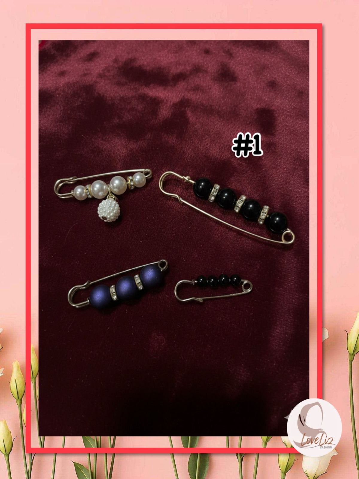 Hijab Accessories Bundle Set (ASR_0126/029)