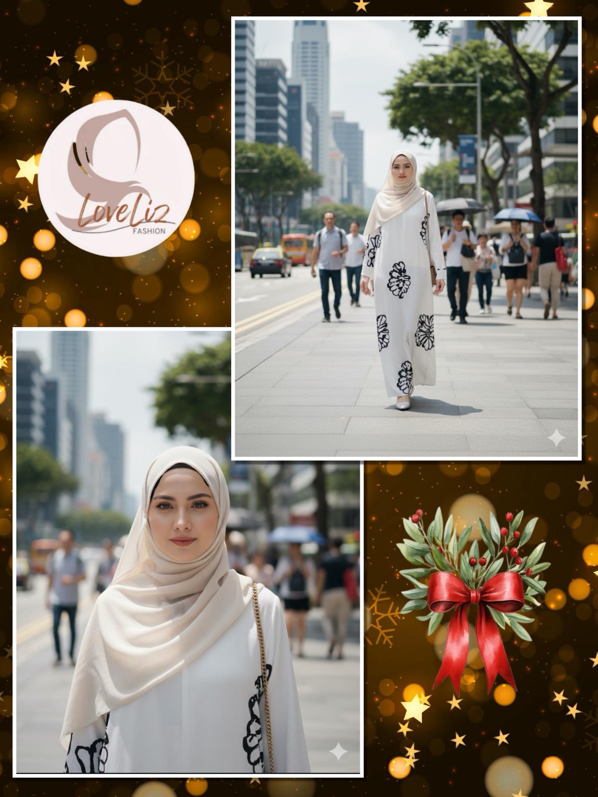 Long Printed Dress (LODR- 1007/3(A)) (#FFKNG)