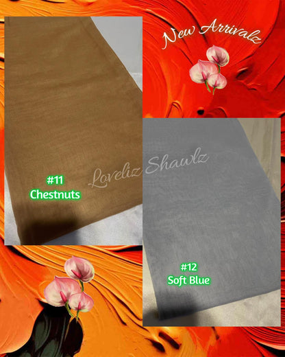 Shawl Cotton Voile (SHWL-1052)