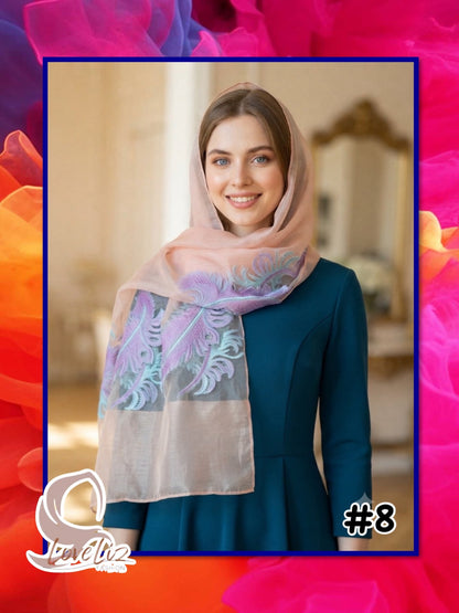 Lush Feather Shawl (SHL_0726/031)